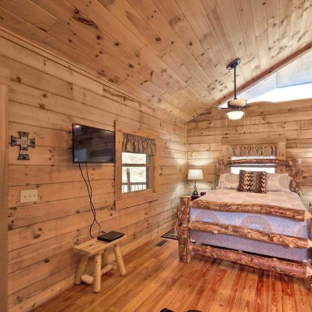 Bryson City Cabin With Wraparound Deck And Hot Tub Buitenkant foto
