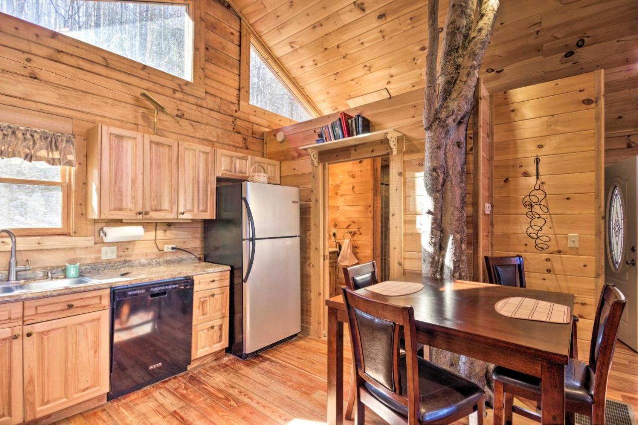 Bryson City Cabin With Wraparound Deck And Hot Tub Buitenkant foto